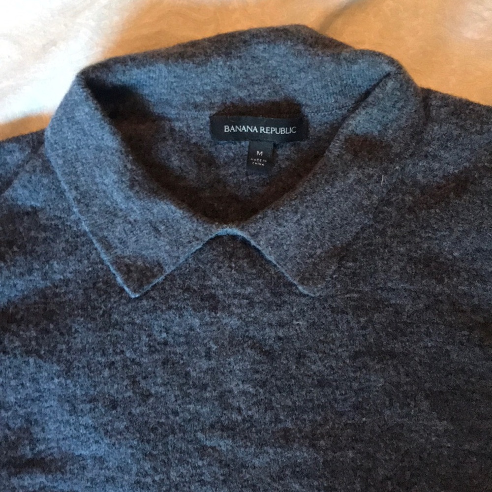Banana republic collared sweater top